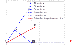 how to draw angle bisector