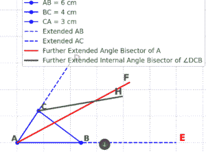 draw angle bisector