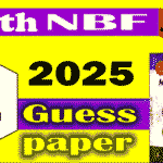 9th math federal board guess paper
