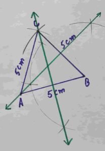 right bisector of triangle
