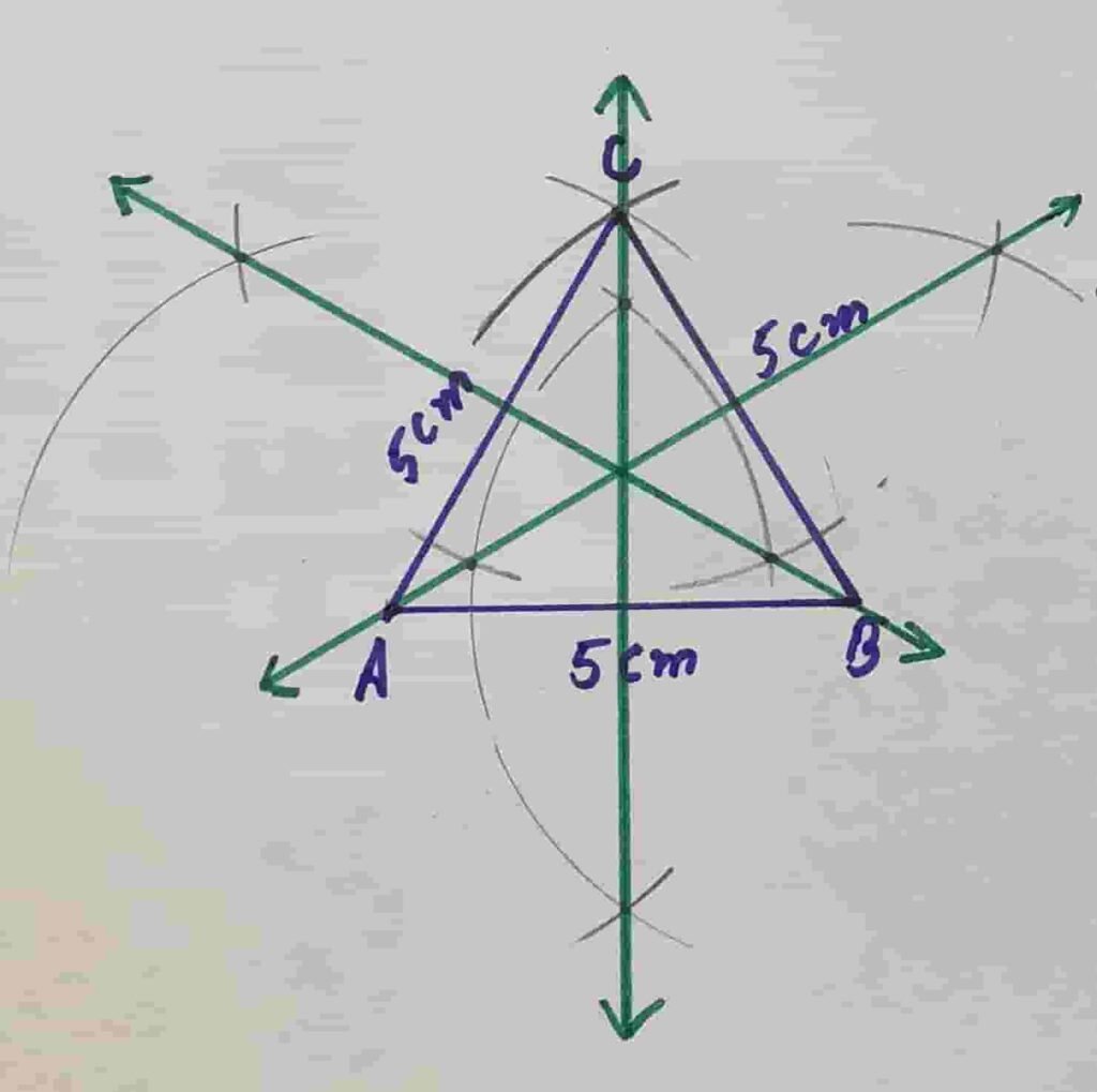 perpendicular bisectors of triangle