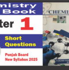 chapter 1 short answer question | 9th Chemistry New Book Notes Punjab