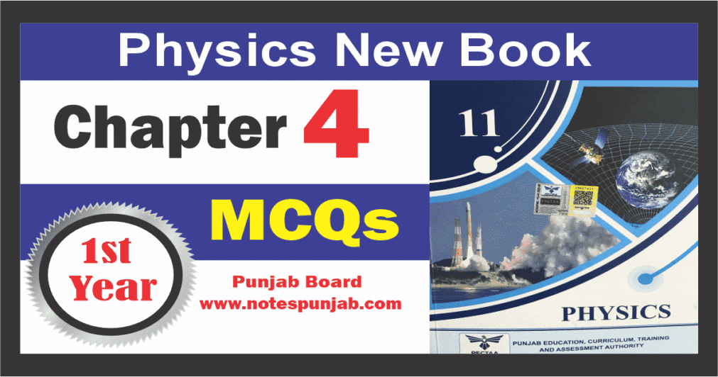 11th Physics 2025 Chapter 4 MCQs