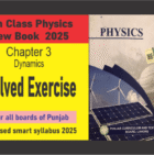9th Class Physics New Book 2025 Chapter 3 Solved Exercise