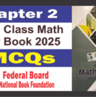 10th Class Math Chapter 2 MCQs fbise Solution