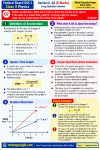 9th class physics paper 2027 Long Question 2