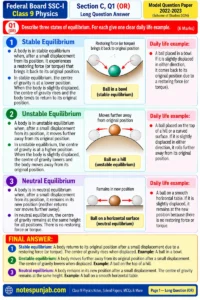 9th class physics paper 2027 long Question 1
